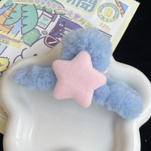 Kẹp Tóc Bông Mềm Mại Đáng Yêu Màu Pastel.