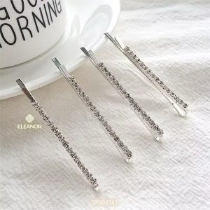 Set 4 Kẹp Tăm Kim Loại Đính Đá Lấp Lánh